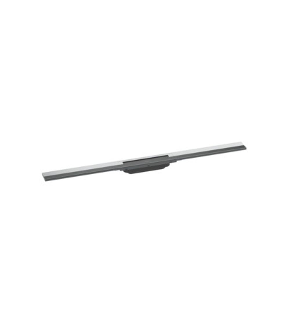 https://raleo.de:443/files/img/11eeea3d375f6f5092906bba4399b90c/size_l/Hansgrohe-HG-RainDrain-Flex-Duschrinne-900-mm-kuerzbar-zur-freien-Montage-chrom-56045000 gallery number 1